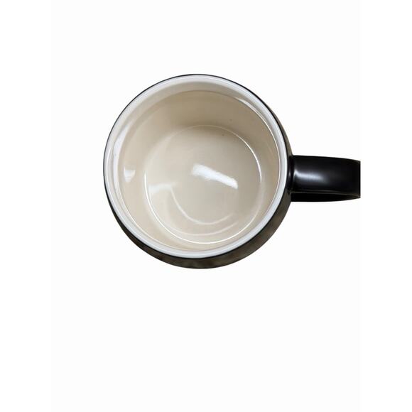 Starbucks Coffee Mug 2011 Black Etched White Siren Mermaid 12oz Barrel Cup - Picture 6 of 6